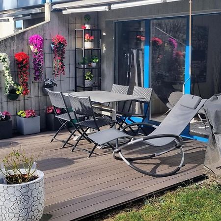 Appartement Avec Terrasse Sion Exterior foto